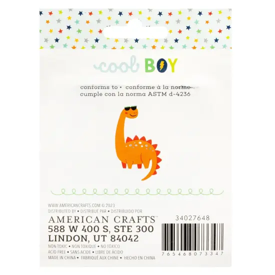 Pebbles Cool Boy Ink Pads-4/Pkg {3}