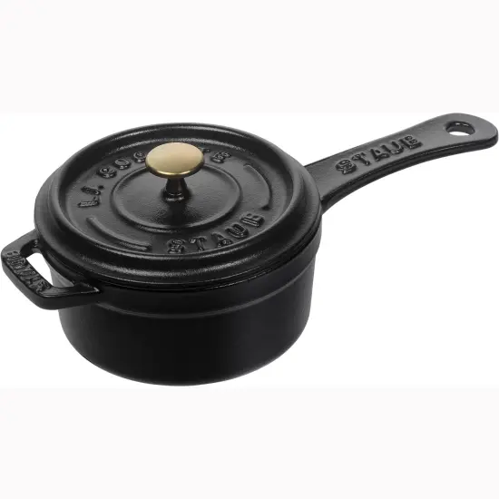 STAUB Cast Iron 0.25-qt Mini Saucepan {1}