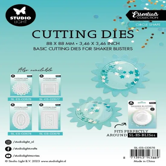 Studio Light Essentials Cutting Die-Nr. 576, Circle Shape {3}