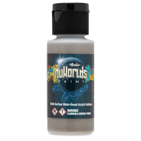 Iwata Medea NuWorlds Airbrush Paints - Mirrored Steel, 1 oz {1}