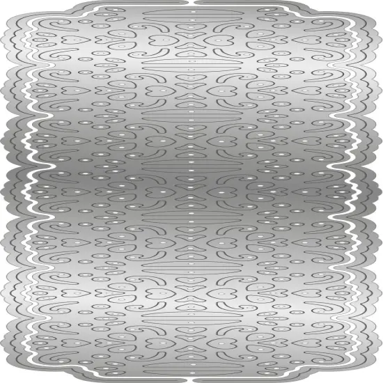 Sara Signature Wild At Heart Metal Die-Ribbon Threading Border {3}