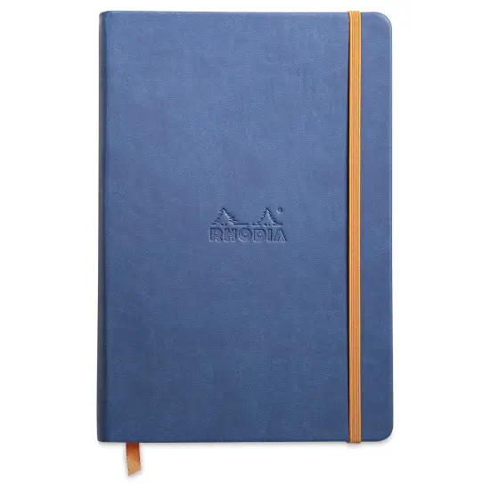 Rhodiarama Hardcover Notebook - Sapphire, A5 {1}
