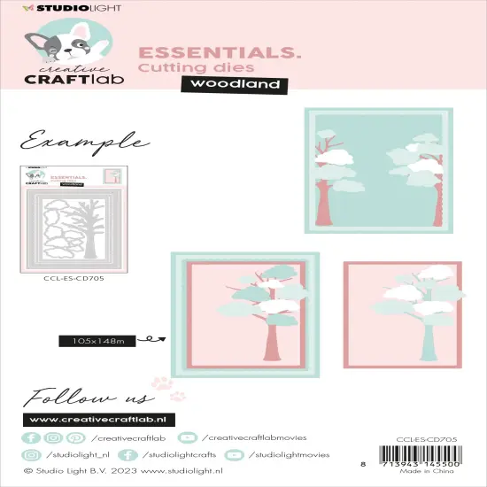 Studio Light Essentials Cutting Die-Nr. 705, Woodland {3}