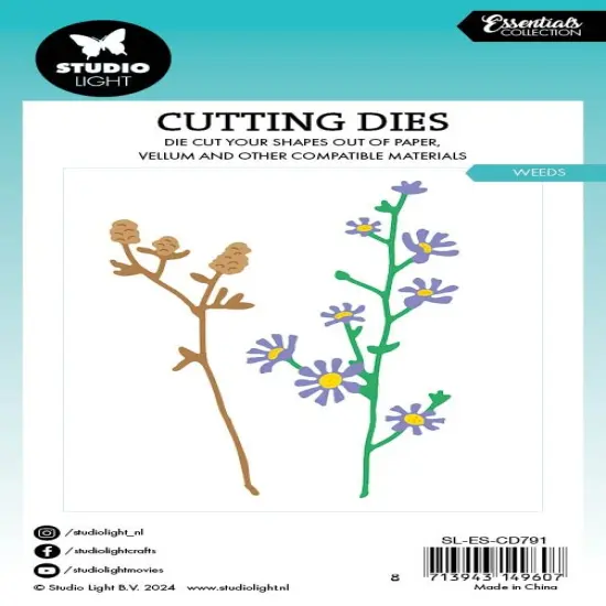 Studio Light Essentials Cutting Die-Nr. 791, Weeds {3}
