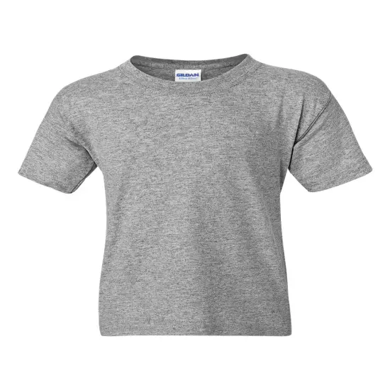 Gildan&reg; Dryblend Youth Crewneck Short Sleeve T-Shirt Sport grey {1}