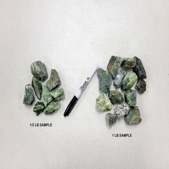 Rough Diopside Crystal Stones from Brazil - Bulk Raw Crystals {4}