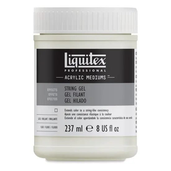 Liquitex Effects String Gel Medium - 8 oz jar {1}