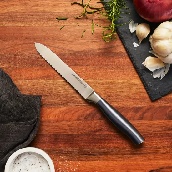 Henckels Graphite 5-inch Serrated Utility Knife {5}