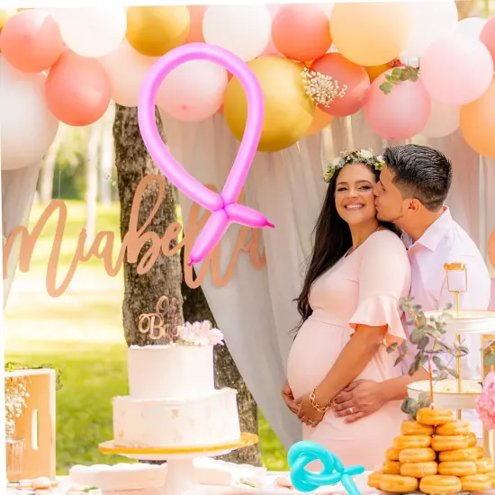 Deluxe Assorted Solid Color Sculpture Balloons - 60 Inch | RAHEEV&reg; {5}