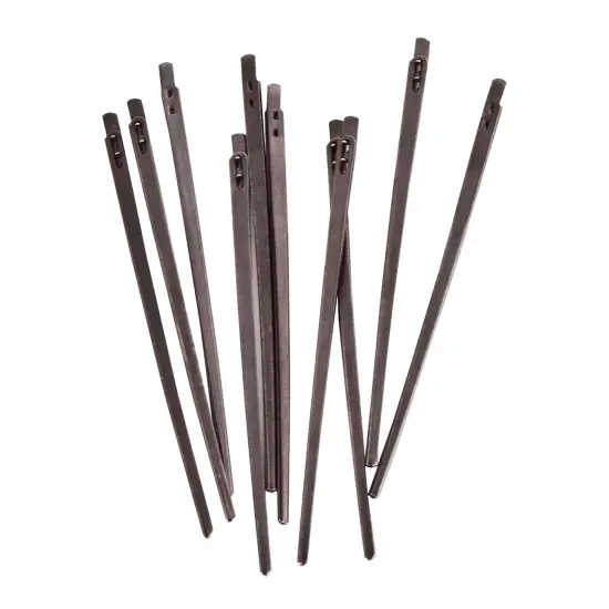 Realeather(R) Crafts Two-Prong Lacing Needle 10/Pkg {3}