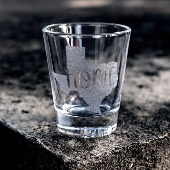 2oz State Home - Texas Shot glass {3}
