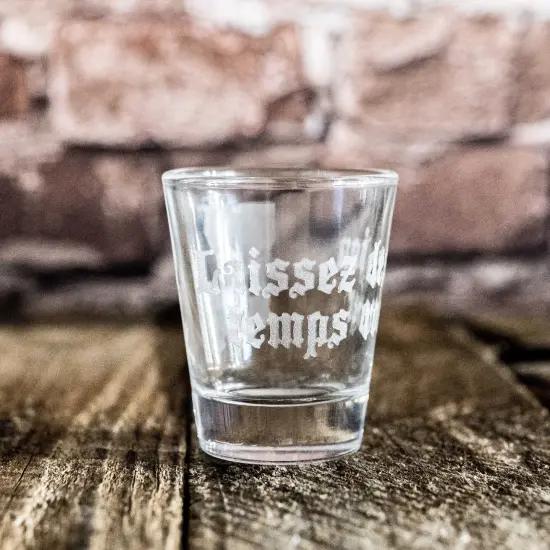 2oz Laissez les bons temps rouler Shot glass {4}