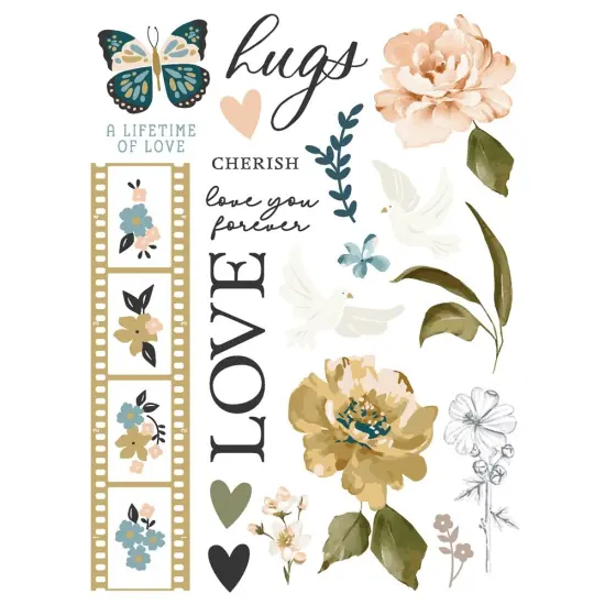 Remember Rub-Ons 6"X8"-2/Pkg {4}