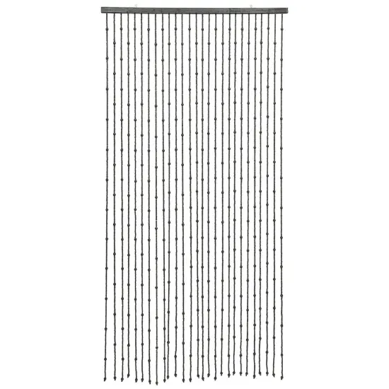 Kitcheniva Natural Wood Black Door Curtain Beads {2}
