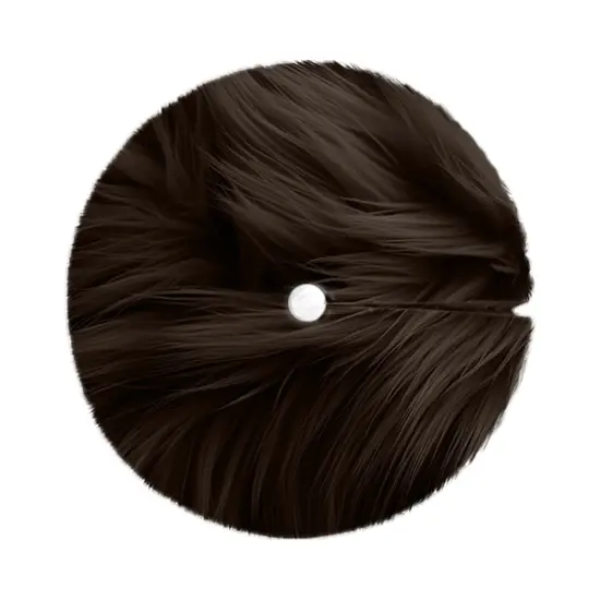 FabricLA 48" Chocolate Faux Fur Christmas Tree Skirt - Fluffy Plush Tree Skirt (121cm) for Holiday Decorations {2}