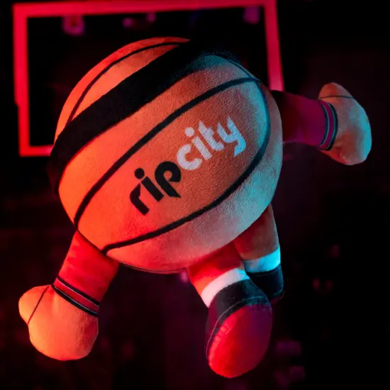 Bleacher Creatures Portland Trail Blazers 8" Kuricha Basketball Sitting Plush {4}