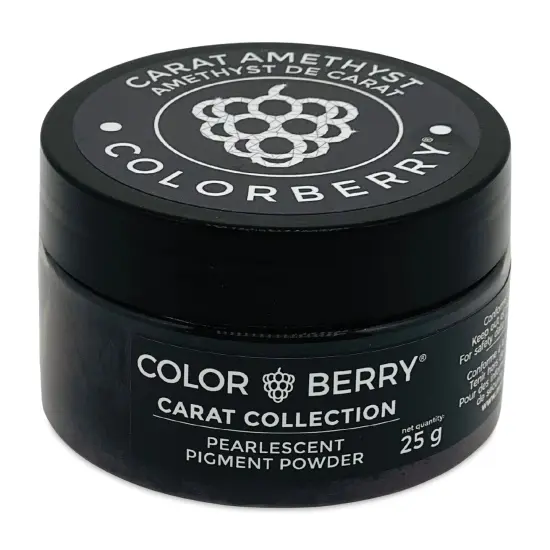 Colorberry Carat Collection Dry Resin Pigment - Amethyst, 25 g, Jar {1}