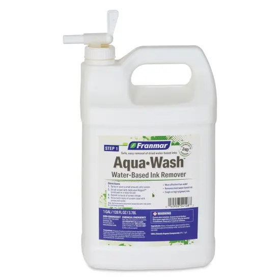 Franmar Aqua-Wash Water-Based Ink Remover - Gallon {1}