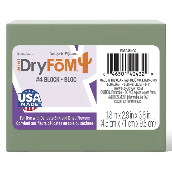 FloraCraft Floral Desert DryFoM Block-3.8"X2.8"X1.8" {1}