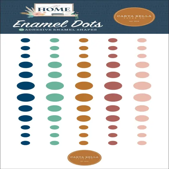 Carta Bella Enamel Dots-At Home {1}