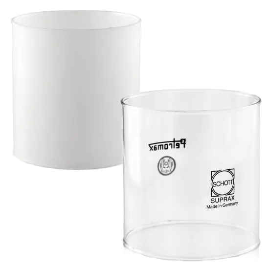Petromax Replacement Glass Lantern Globe for HK350 and HK500 Home or Camping Lanterns, Spare Lamp Part {2}