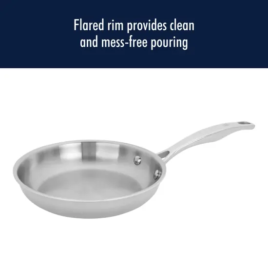 Henckels Clad H3 8-inch Stainless Steel Fry Pan {6}
