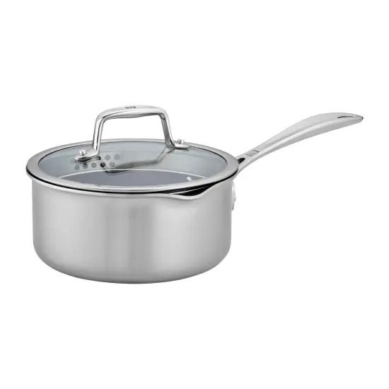 ZWILLING Clad CFX Stainless Steel Ceramic Nonstick Saucepan {3}