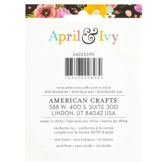 American Crafts April And Ivy Ink Pads-4/Pkg {3}