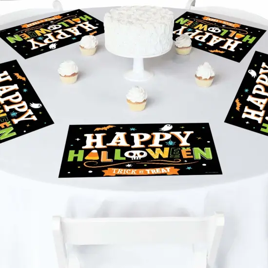Big Dot of Happiness Jack-O'-Lantern Halloween - Paper Kids Halloween Party Coloring Sheets - Activity Placemats - Set of 16 {4}
