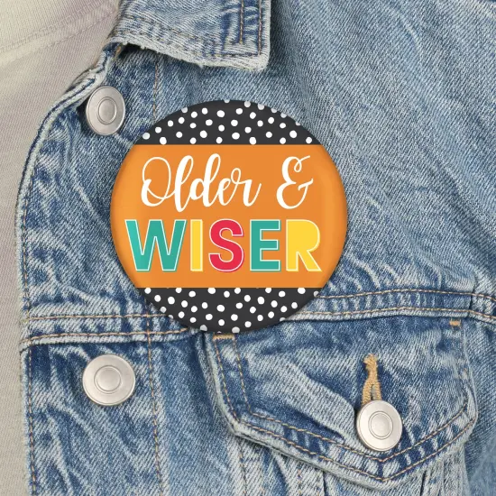 Big Dot of Happiness Class Reunion - 3 inch School Reunion Party Badge - Pinback Buttons - Set of 8 {4}