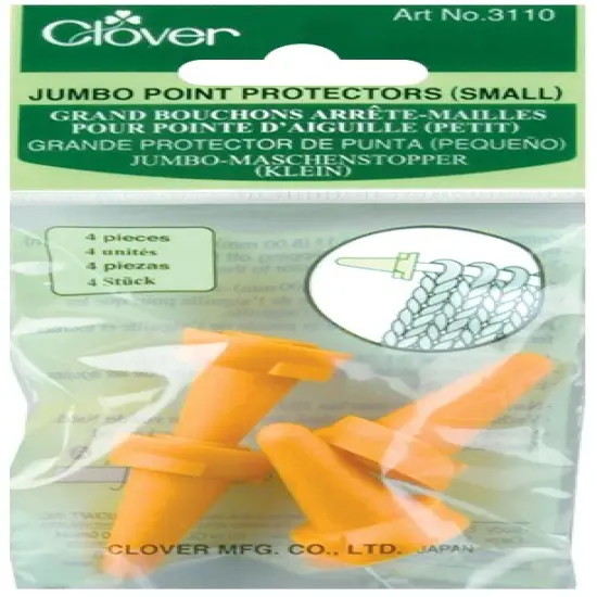 Clover Jumbo Point Protectors-Sizes 11 To 15 4/Pkg {1}