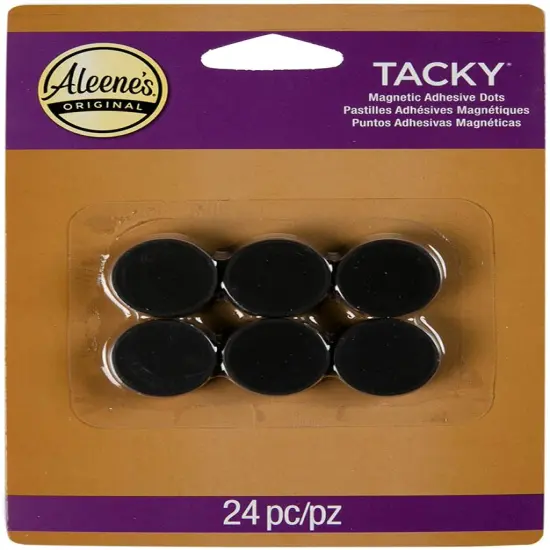 Aleene's Tacky Magnetic Adhesive Dots 24/Pkg-.75" {1}