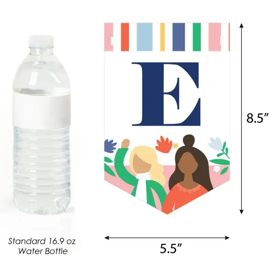 Big Dot of Happiness Women's Day - Feminist Party Bunting Banner - Party Decorations - Every Day is Women's Day {4}