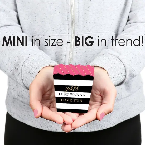 Big Dot of Happiness Girls Night Out - Party Mini Favor Boxes - Bachelorette Party Treat Candy Boxes - Set of 12 {6}