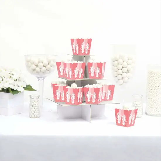 Big Dot of Happiness Tutu Cute Ballerina - Party Mini Favor Boxes - Ballet Birthday Party or Baby Shower Treat Candy Boxes - Set of 12 {4}