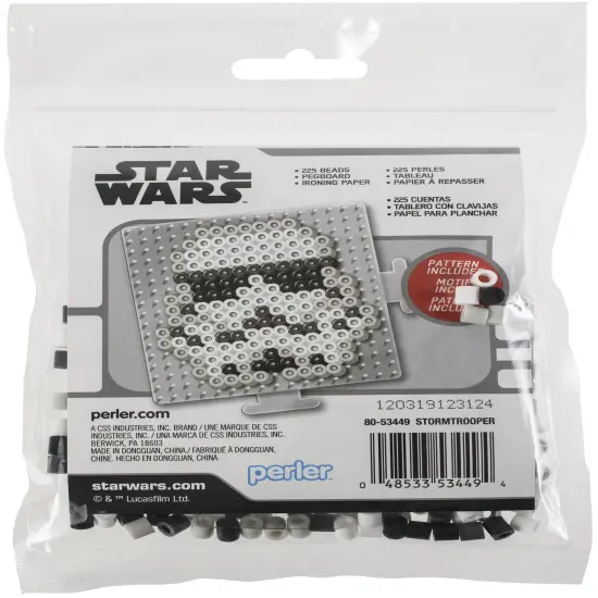 Perler Fused Bead Trial Kit-Star Wars Stormtrooper {2}