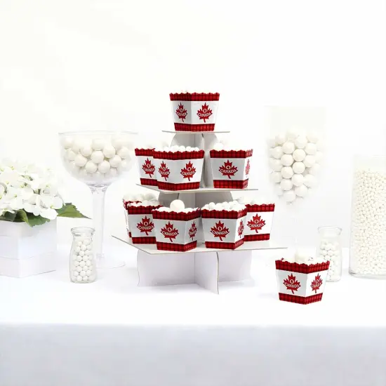 Big Dot of Happiness Canada Day - Party Mini Favor Boxes - Canadian Party Treat Candy Boxes - Set of 12 {3}