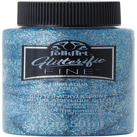 FolkArt Glitterific Fine Glitter Paint 2oz {2}