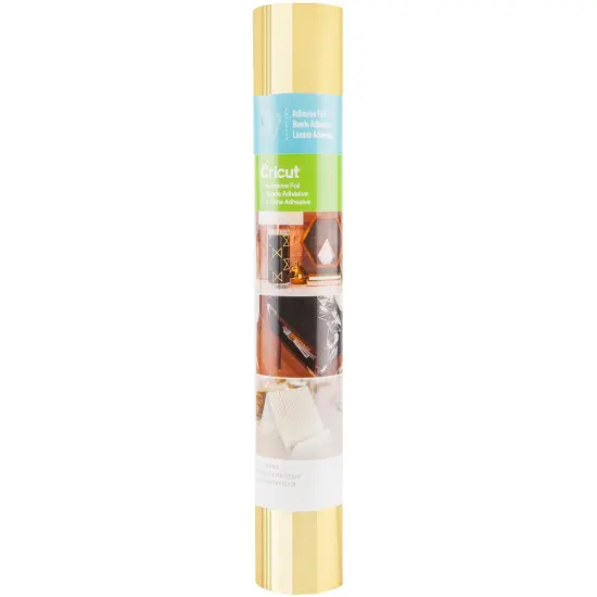 Cricut Adhesive Foil 12"X48" Roll-Metallic Gold {1}