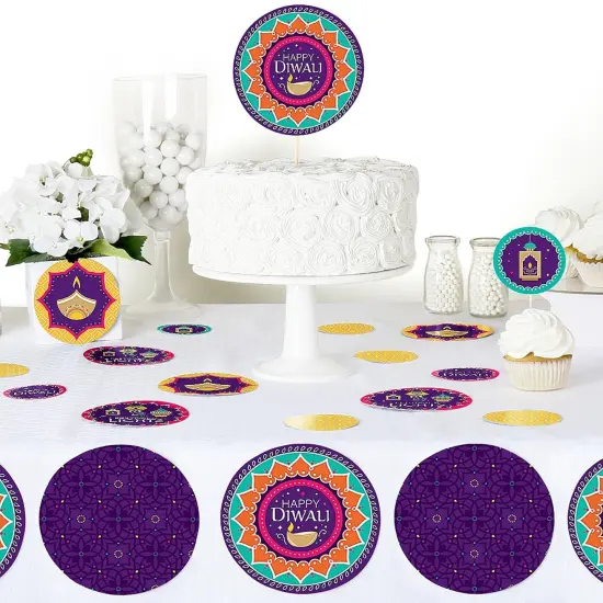 Big Dot of Happiness Happy Diwali - Festival of Lights Party Giant Circle Confetti - Party Decorations - Large Confetti 27 Count {6}