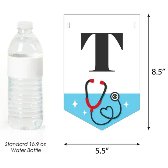 Big Dot of Happiness Thank You Nurses - Nurse Appreciation Week Bunting Banner - Party Decorations - Thank You Nurses {4}