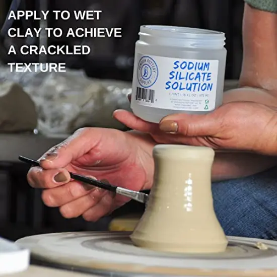 Penguin Pottery - Sodium Silicate Solution - Deflocculant - 16 oz {3}