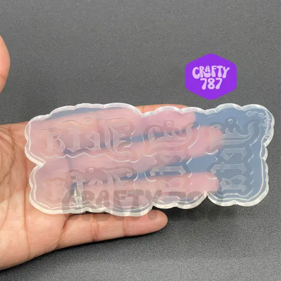 Jefa Dangle Earring Silicone Mold (B15) {2}