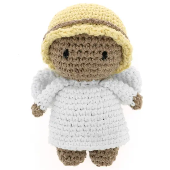 Hoooked Amigurumi DIY Kit W/Eco Barbante Yarn-Angel Luna {1}