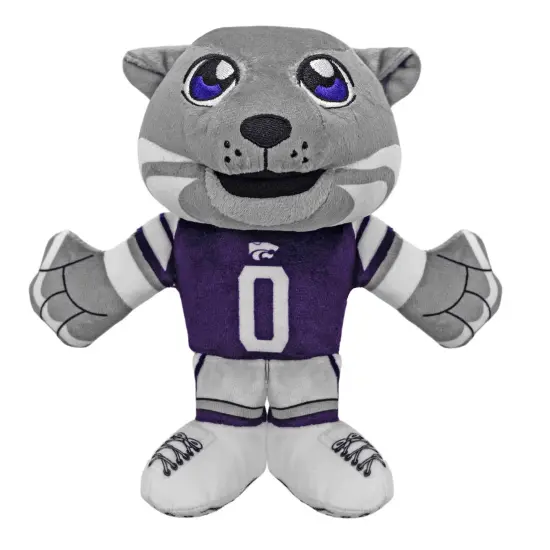 Bleacher Creatures Kansas State Wildcats Willie the Wildcat 8" Mascot Kuricha Plush {3}