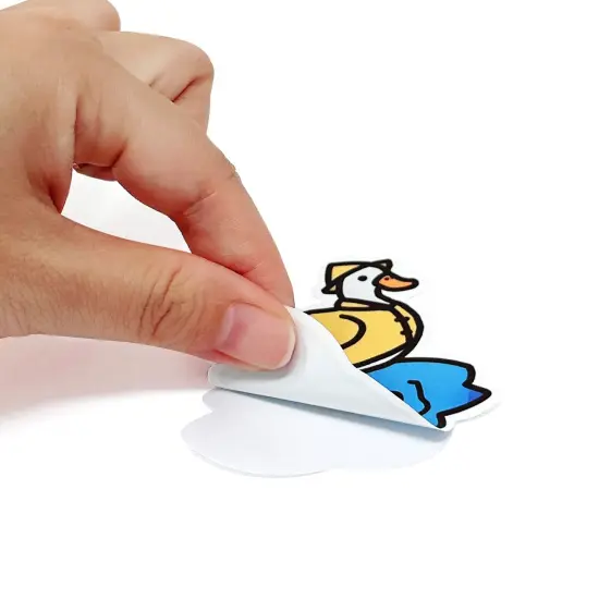 Wrapables Waterproof Vinyl Stickers for Water Bottles, Laptop, Phones, Skateboards, Decals for Teens, 100pcs Ducks and Cows {5}