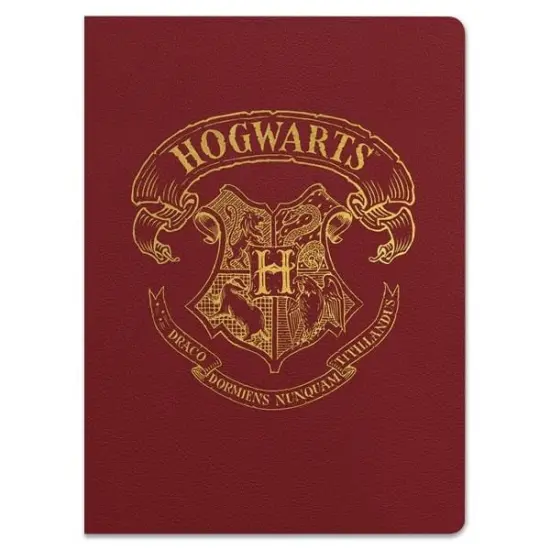 Harry Potter Hogwarts Crest Softcover Lined Journal -Notebook {1}