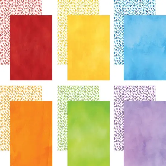 Scrapbook Paper - 30 piece Colorways Paper Bundle {3}