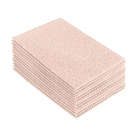 FabricLA Acrylic Felt Sheets for Crafts - Precut 9" X 12" Inches (20 cm X 30 cm) Felt Squares - Use Felt Fabric Craft Sheets for DIY, Costume, and Decoration | Sand - 12 Pieces {1}