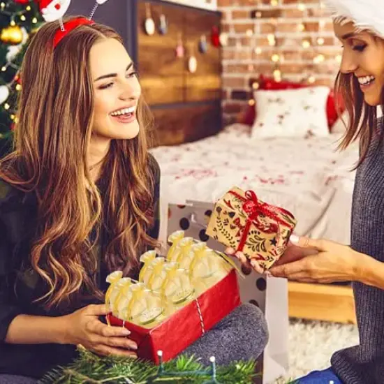 48 Pcs Mini Honey jars-1.5oz, Hexagon honey jars with dipper,gold cover,bee pendant,Gold Gift Bags,rope,Thank-You Tags,Glass Honey jars with lids,Baby Shower,Wedding Favors,Party Favors {3}